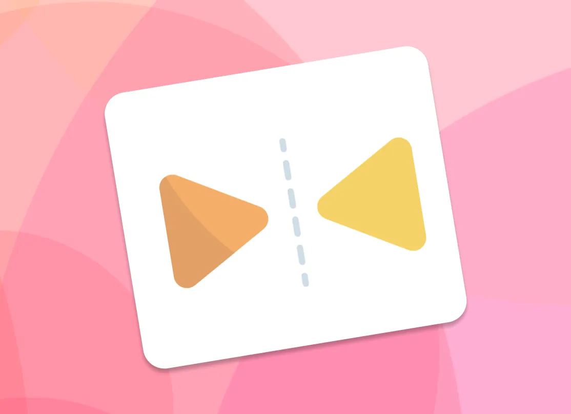 Step 2 - Illustration Icon of Flipping Video