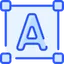 1000's lettertypen