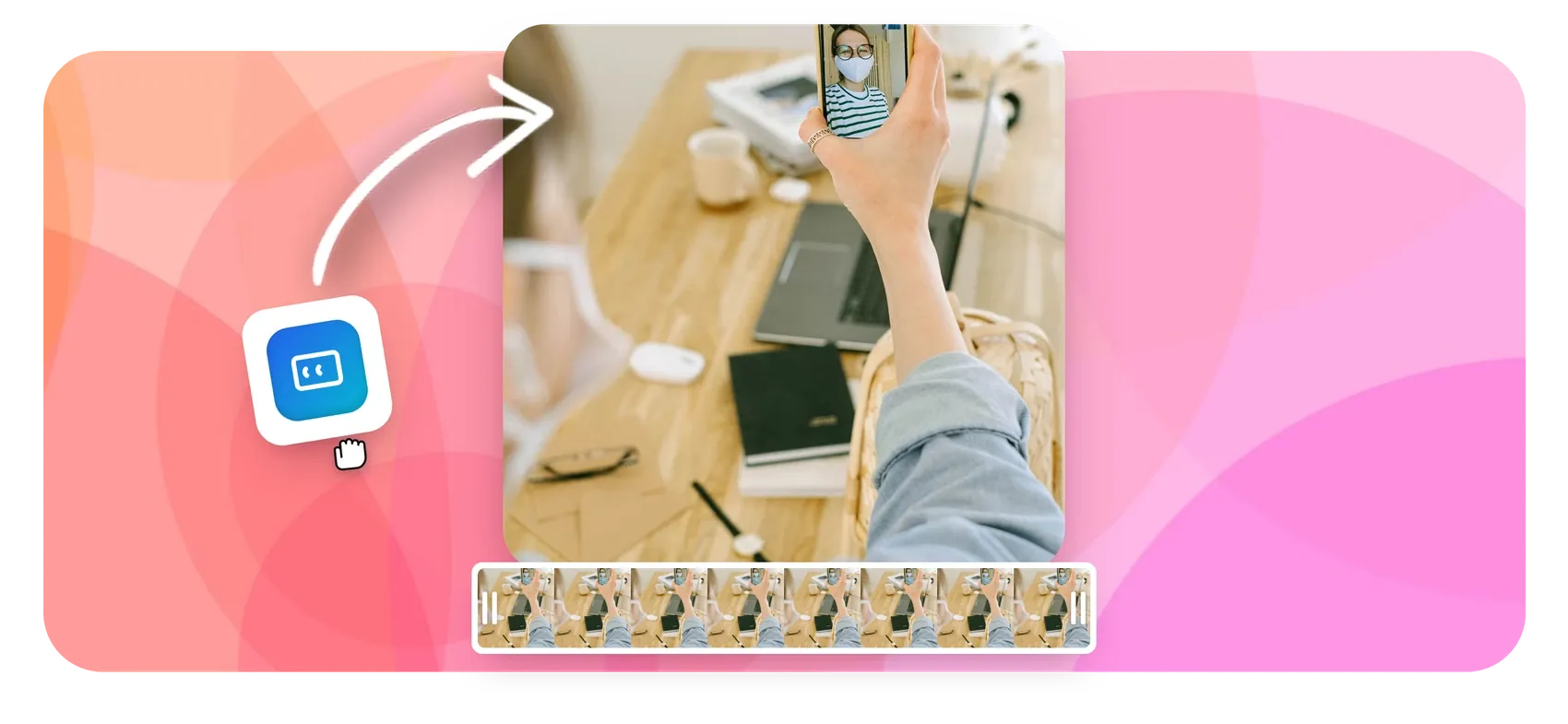 Twitter X video editor with captions
