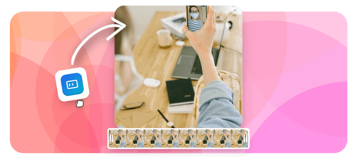 Hero - Twitter X video editor with captions