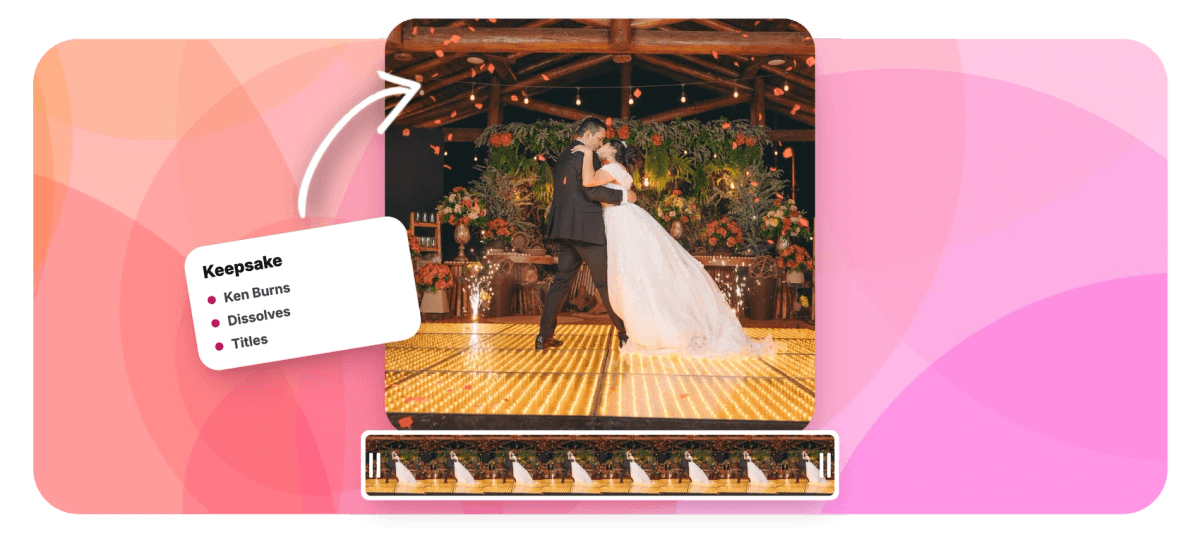 Hero - Wedding video maker with photos and music